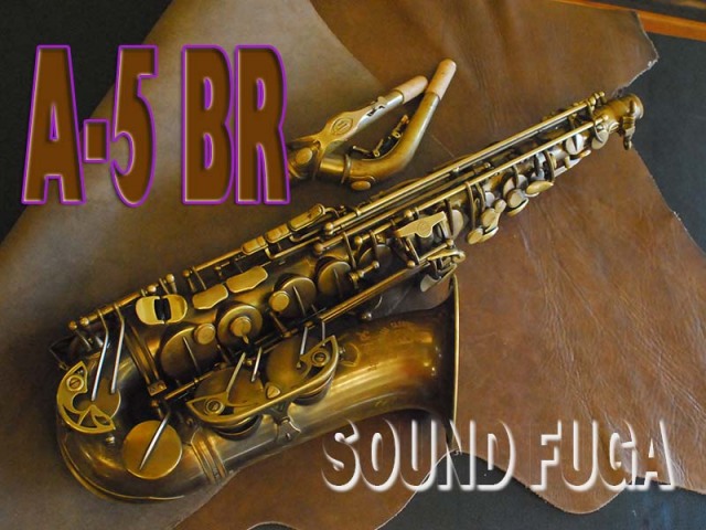 Cannonball A5-BR アルトサックス 本体&純正ケース付き Cannonball A5-BR アルトサックス 【特殊アンラッカー仕上げ