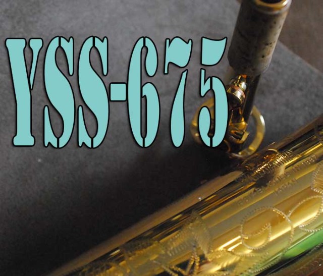 YAMAHA YSS-675　ソプラノサックス　M1ネック　極上美品