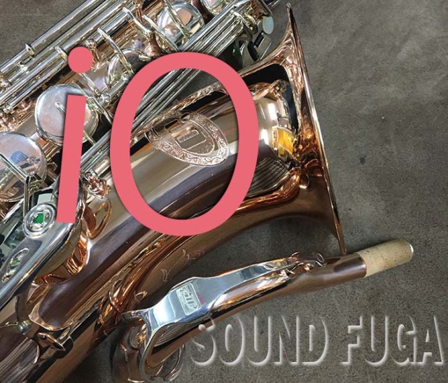 iO TS1085GLS ピンクゴールド テナーサックス