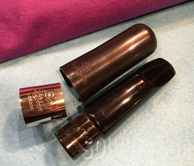 Berg Larsen テナーマウスピース 110 1 M 現状品 BERG LARSEN 110/1M DUCK BILL METAL テナーマウスピース