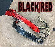 【極美品】バード テナーサックス ストラップ スタンダード 高級革製 黒 レザー 革タイプバードストラップ｜B.AIR
