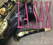 LA SAX　TENOR 　Dark purple＆goldラッカー　テナーサックス　美品　委託品