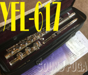 YAMAHA YFL-617 Finesse  カバードキー/OFF SET　管体銀製フルート　美品