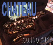 CHATEAU　CSS-CH92DL　ダークラッカー仕上げ　レッドブラス　カーブドソプラノ　美品