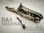 ★風雅コネクト　B&S Medusa メデューサ　ブラックニッケル　希少　アルトサックス