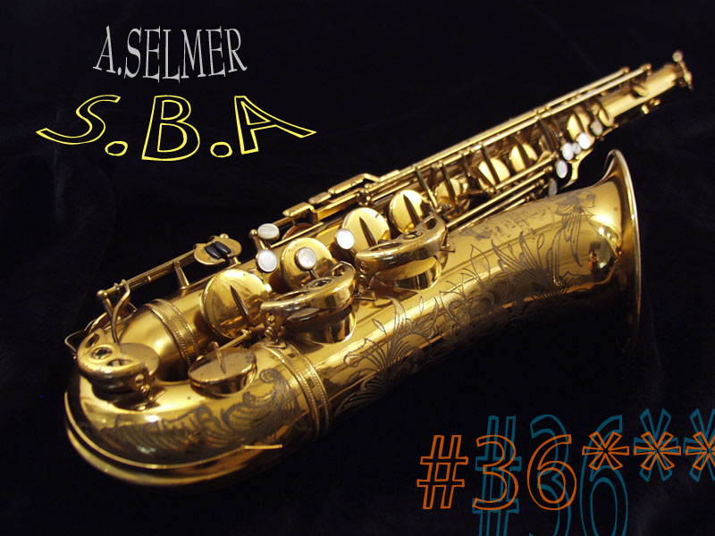 A.Selmer SBA Tenor　Origi-LQ ９８%