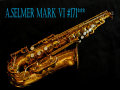 A.SELMER MARK　VI 17万番アルト　オリジナルラッカー９０％　美品