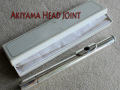 AKIYAMA 頭部管　19th Century Silver Seamed Tube and Lip plate