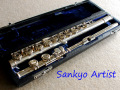 SANKYO　ARTIST　リングキー　総銀フルート　プロ委託品