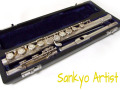 SANKYO　ARTIST　総銀フルート　C足部管　委託品