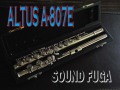 ALTUS A-807E FLUTE Eメカ付 フルート
