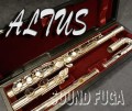 ALTUS SAF－819SE アルトフルート　ALTO FLUTE　頭部管2種　美品