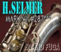 H.SELMER MARK VII 彫刻付　銀メッキ 28万番台 テナーサックス 委託品