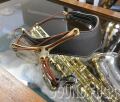 風雅オリジナル BIRD SAX STRAP 茶色シボ