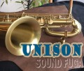 UNISON　BS-5005BS サテン仕上げ  Low-A付 バリトンサックス  美品