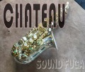 CHATEAU　CSS-CH92SL　ハンドメイド　レッドブラス＋銀メッキ　カーブドソプラノ　美品