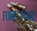 ☆プレミアセール★220000→199000　FORESTONE SXCL コニャックラッカー SOPRANOソプラノサックス 美品
