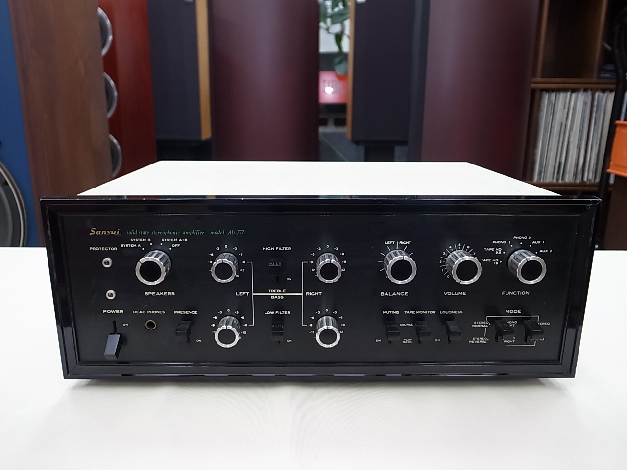 [中古] SANSUI AU-777 プリメインアンプ