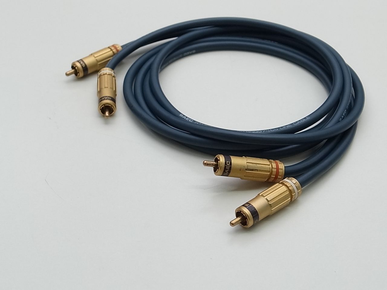 [中古] SAEC SL-1803 オーディオケーブル 1.2m（2本）