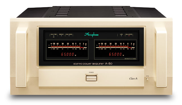 Accuphase アキュフェーズ A-80 純A級ステレオ・パワーアンプ