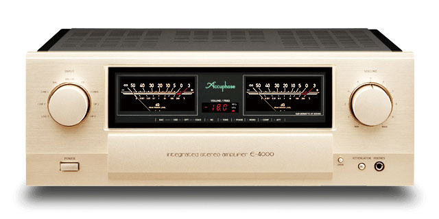 Accuphase アキュフェーズ E-4000 AB 級プリメイン・アンプ