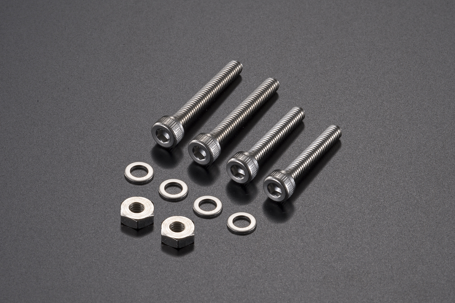 AET EVO-HCSS-L 工業用ステンレス製 カートリッジ用ネジ・ナット・ワッシャー 長さ 15mm 18mm 各2本 日本製