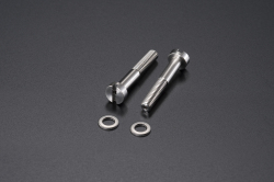 AET EVO-CSSH-L 工業用ステンレス製 中空加工ネジ カートリッジ用ネジ・ワッシャー 長さ 15.5mm 2本（ワッシャー 2個）  日本製