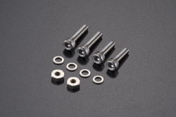 AET EVO-HCSS-M 工業用ステンレス製 カートリッジ用ネジ・ナット・ワッシャー 長さ 10mm 12mm 各2本 日本製