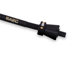 SAEC PL-5900M（メガネ型プラグ仕様） 新導体PC-Triple C導体採用した高品質電源ケーブル 3.0m 日本製