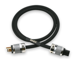 SAEC PL-9000 PC-Triple C導体採用5.5sq最上級電源ケーブル 3.0m 日本製