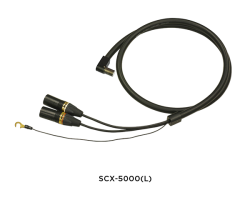 SAEC サエク SCX-5000(L) [L型DIN→XLR] 高品質フォノ・バランスケーブル 1.3m