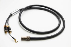 SAEC サエク SCX-5000 Serendipity D-R（DIN5ピン→RCA）DSオーディオ光カートリッジ用フォノケーブル 1.3m 日本製