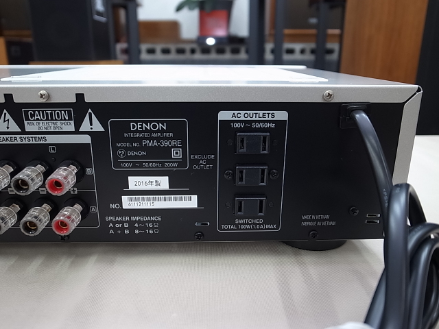 オーダー品＞DENON 若かっ PMA-390 プリメインアンプ本体のみ