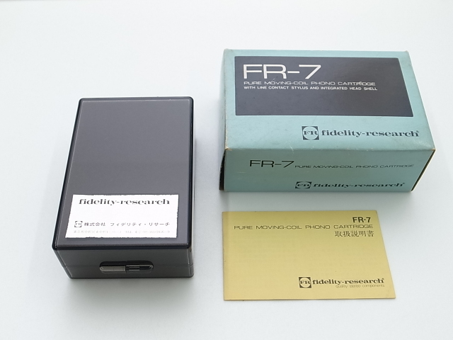fidelity-research PMC-1 MC型 カートリッジ◇未使用 踏まえ