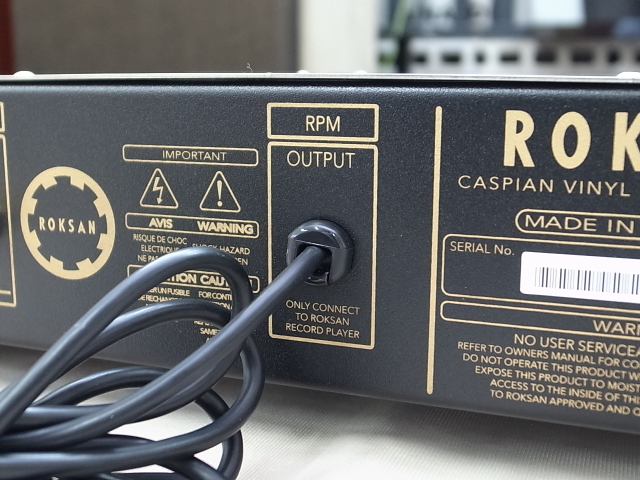 ロクサン♪ ROKSAN ロクサン Caspian Vinyl System Control (VSC) Black