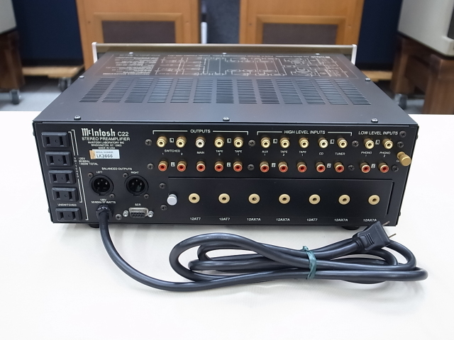 McIntosh プリアンプC22 マッキントッシュ Mcintosh C22(復刻) プリアンプ @40395 / 中古