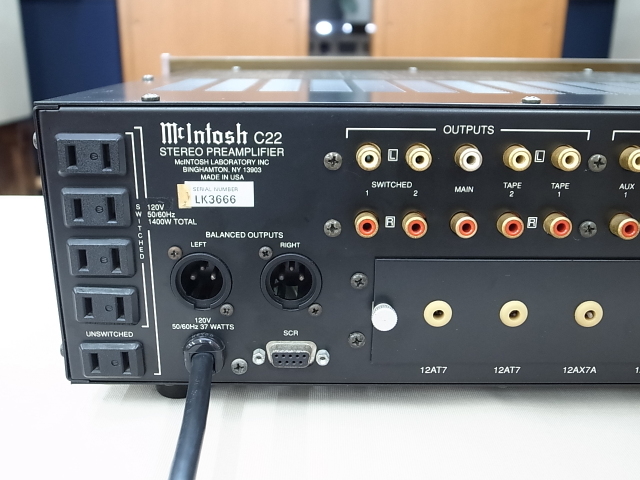 McIntosh プリアンプC22 アンプ】「McIntosh C22」購入、そして売却 | 音と桜の二重奏