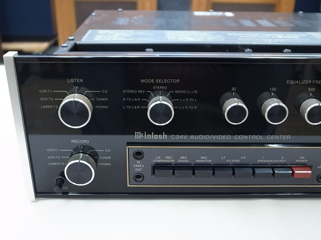 中古] Mcintosh C34V プリアンプ