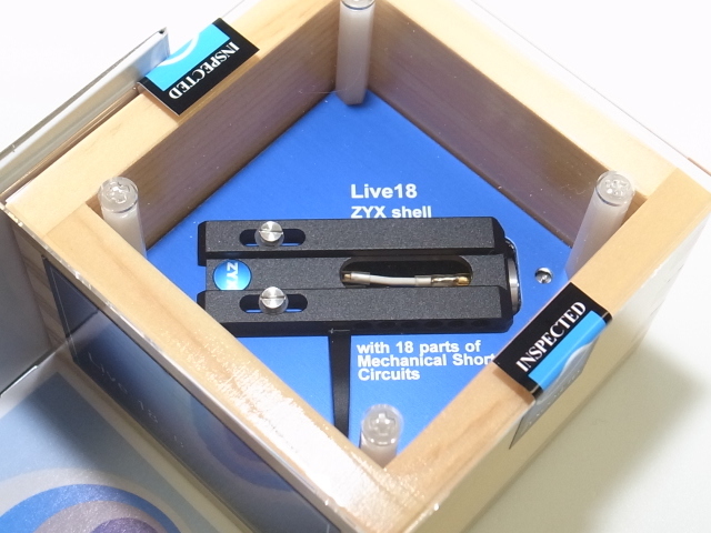 ZYX Live18 Black 最上級ヘッドシェル 日本製