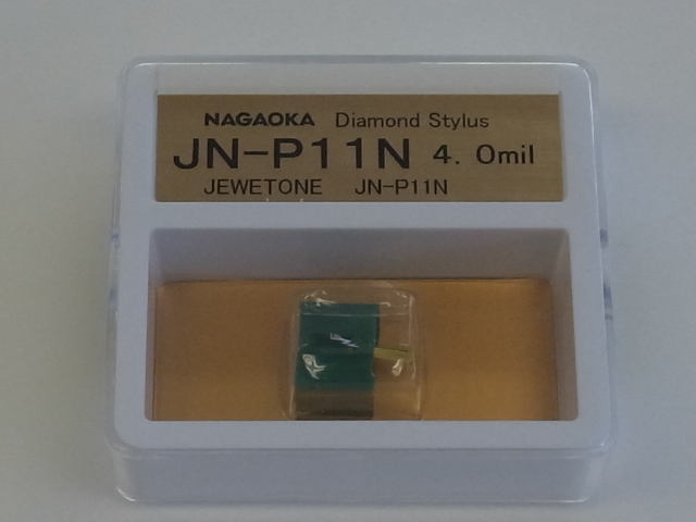 NAGAOKA ナガオカ ジュエルトーン MP-11JSP用交換針 JN-P11N/SP 4.0mil
