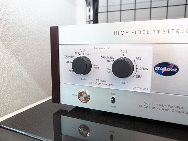 Aurorasound オーロラサウンド HFSA-01 真空管式ステレオプリメイン