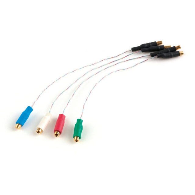 clearaudio クリアオーディオ HEADSHELL CABLE SET 6N PURE SILVER