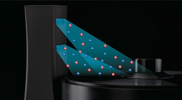 DS Audio ION-001 Vinyl Ionizer ＋,-イオンを放出しレコード盤面の