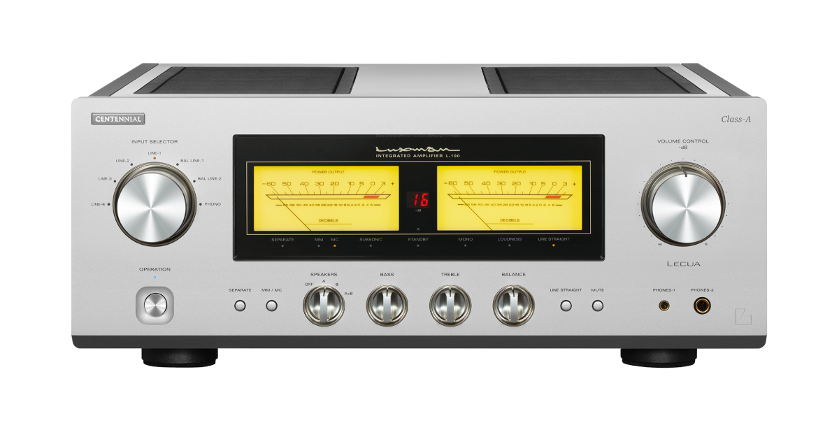 LUXMAN L-100 CENTENNIAL 純A級プリメインアンプ