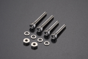 AET EVO-HCSS-L 工業用ステンレス製 カートリッジ用ネジ・ナット・ワッシャー 長さ 15mm 18mm 各2本 日本製