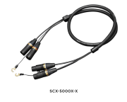 SAEC SCX-5000X-X [XLR→XLR] PC-Triple C導体を採用したハイエンドバランス型フォノケーブル 1.3m 日本製
