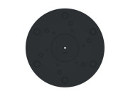 ターンテーブルシート Fidelix HIGH TRANSMISSION ハイクリアグラス製ターンテーブル
