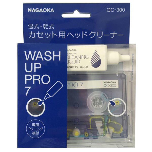 Nagaoka ナガオカ QC-300 カセットクリーナー　ウォッシュアッププロ7