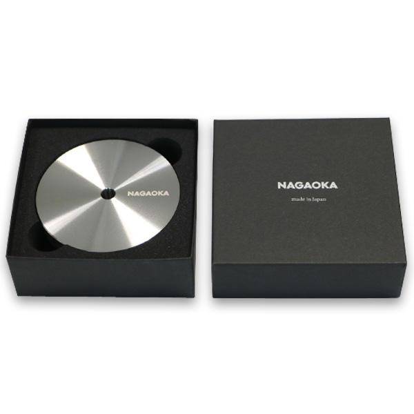 NAGAOKA ナガオカ STB-SU01 ステンレス製レコードスタビライザー 質量約600ｇ