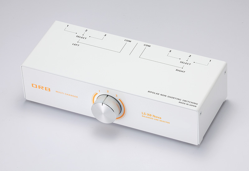 ORB LS-X0 Nova XLRコネクタ バランスケーブル 3chラインセレクター 日本製